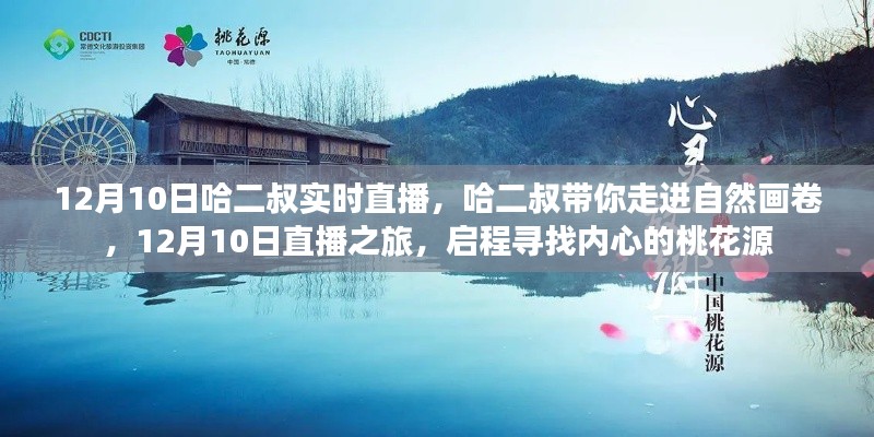 哈二叔带你走进自然画卷,寻找内心的桃花源直播之旅 12月10日实时直播纪实