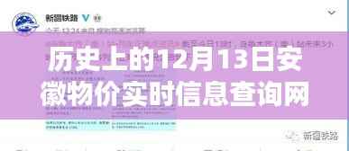 安徽物价实时查询网下的温情故事，一场关于历史的记忆之旅（12月13日）