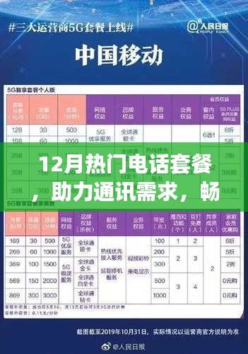 12月热门电话套餐,畅享无限畅聊,满足通讯需求