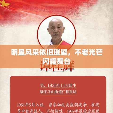 明星风采依旧璀璨,不老光芒闪耀舞台