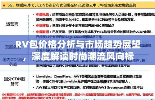 RV包价格分析与市场趋势展望,深度解读时尚潮流风向标