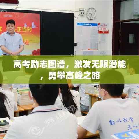 高考励志图谱,激发无限潜能,勇攀高峰之路