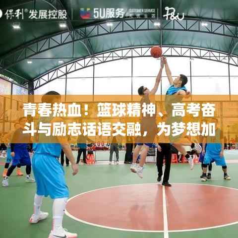 青春热血!篮球精神、高考奋斗与励志话语交融,为梦想加油鼓劲!