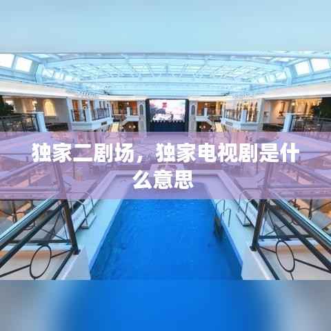 独家二剧场,独家电视剧是什么意思